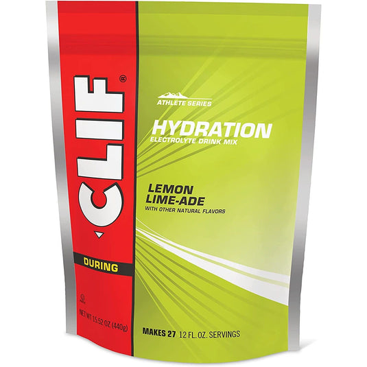 Clif Hydration Electrolyte Lemon Limeade Drink Mix Pouch