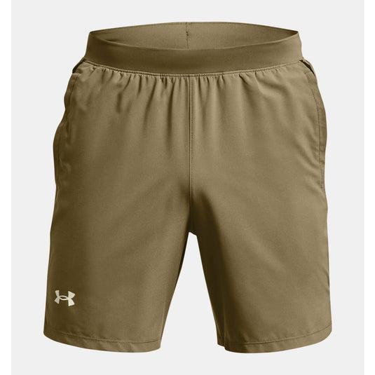 Under Armour Qualifier Speedpocket 5'' Running Short Pitch Gray