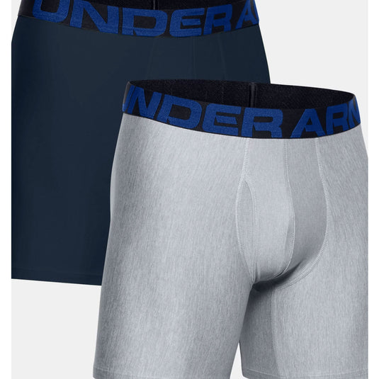 Under Armour Men's UA Tech 6" Boxerjock 2-Pack