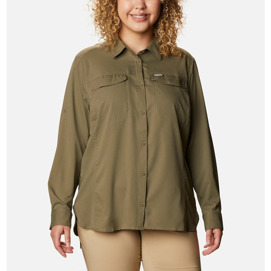 Columbia Women's Plus Size Silver Ridge Lite Long Sleeve Shirt