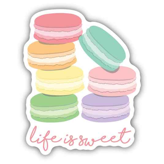 Rainbow Macrons Sticker