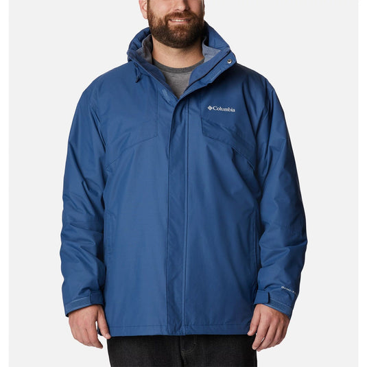 columbia bugaboo tall Columbia Men's Big and Tall Bugaboo II Fleece Interchange Jacket
