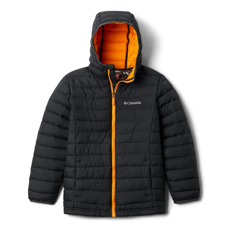Load image into Gallery viewer, Columbia Powder Lite Boys Hooded Jacket
