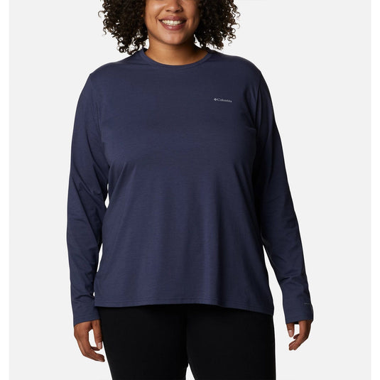 Columbia Women's Plus Size Sun Trek Long Sleeve Tee