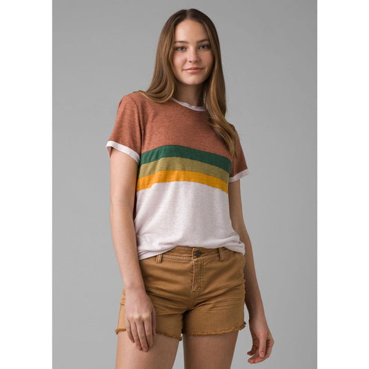 prAna Cozy Up Ringer Tee - Women's