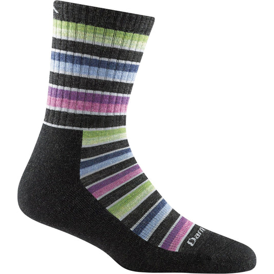 Darn Tough Women's Decade Stripe Micro Crew Midweight Hiking Sock with Cushion