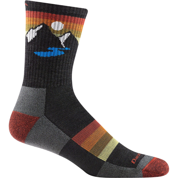 Darn Tough Men's Sunset Ridge Micro Crew Lightweight With Cushion Socks