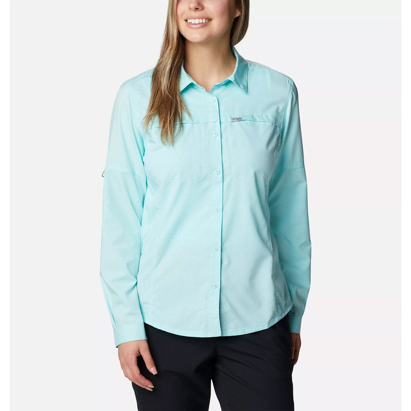 Load image into Gallery viewer, Columbia Women&#39;s PFG Cool Release Long Sleeve Woven Shirt
