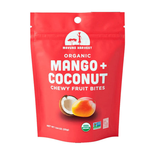 Mavuno Harvest Organic Mango + Coconut Fruit Bites