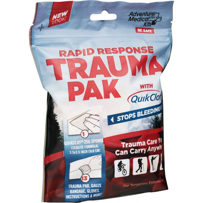 Rapid Response Trauma Pak with QuikClot