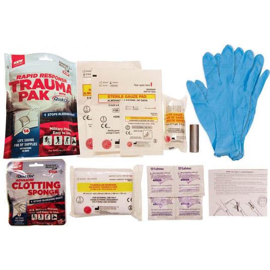 Rapid Response Trauma Pak with QuikClot