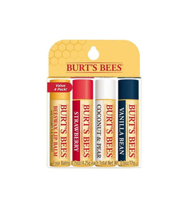 Burt's Bees Best of Burt's Lip Balm 4-Pack