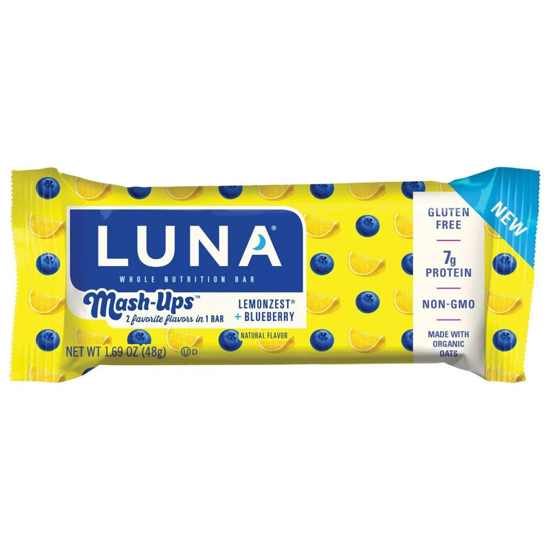 Load image into Gallery viewer, Clif Luna LemonZest+Blueberry Luna Mash-Ups
