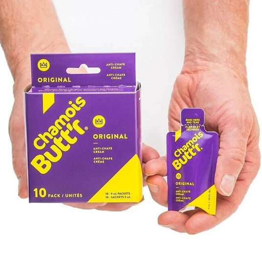 Chamois Butt'r Original Anti-Chafe 10 pack (9ml Singles) Chamois Cream
