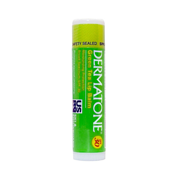 Dermatone Green Tea Lip Balm 0.15 oz SPF 30
