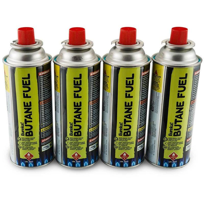 Load image into Gallery viewer, Eureka Butane Fuel 8oz - 4 pack
