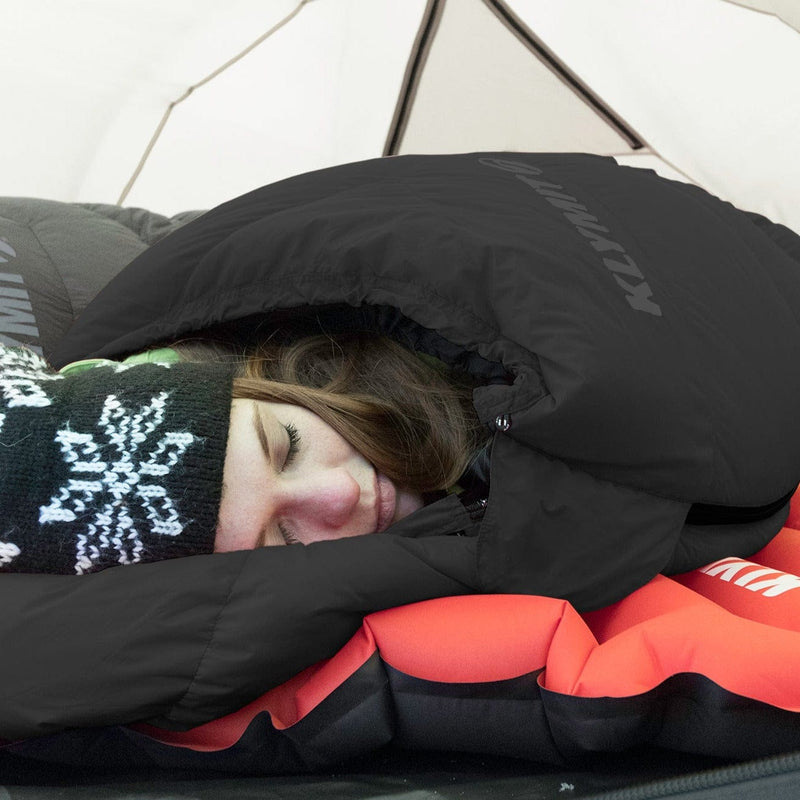 Load image into Gallery viewer, 0 Degree Full-Synthetic Sleeping Bag - Black by Klymit
