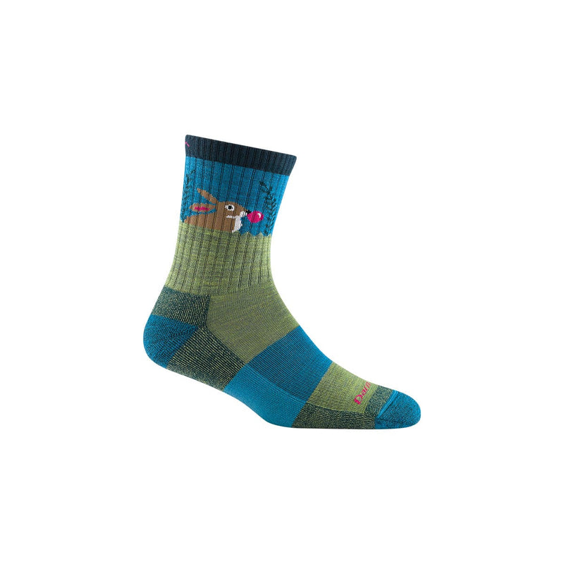 Load image into Gallery viewer, Darn Tough Bubble Bunny Jr. Micro Crew Lightweight With Cushion Kids&#39; Hiking Socks
