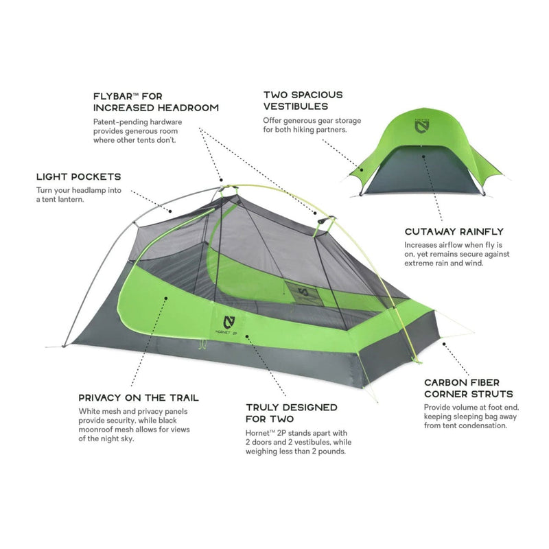 Load image into Gallery viewer, Nemo Equipment Hornet 2 Person Tent
