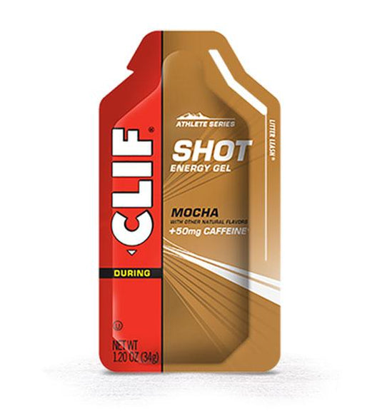 Clif Bar Mocha Shot Gel with Caffeine
