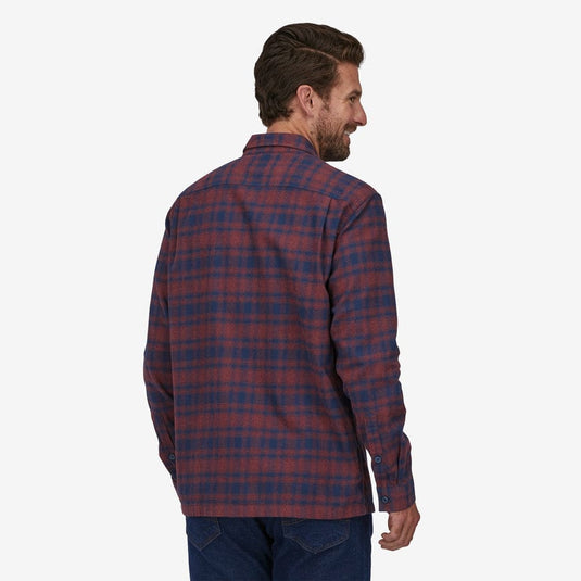 Patagonia Men's Long Sleeve Organic Cotton Midweight Fjord Flannel Shirt