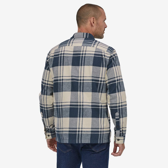 Patagonia Men's Long Sleeve Organic Cotton Midweight Fjord Flannel Shirt