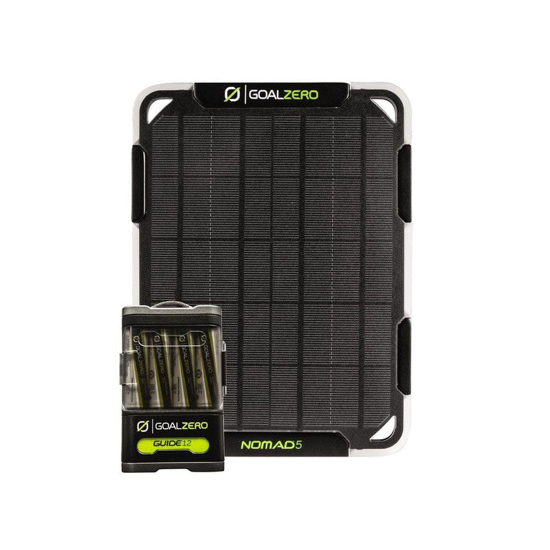 Load image into Gallery viewer, Goal Zero Guide 12 Plus Solar Kit with Nomad 5
