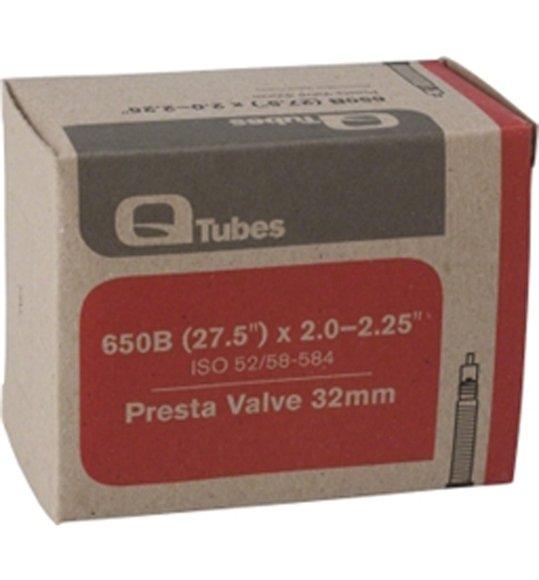 Load image into Gallery viewer, Q-Tubes 27.5 2.0-2.25 32mm Presta Valve Tube
