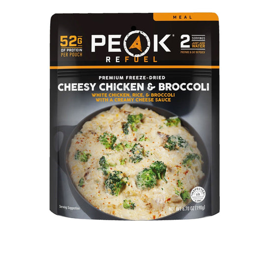 Peak Refuel Cheesy Broccoli Chicken & Rice