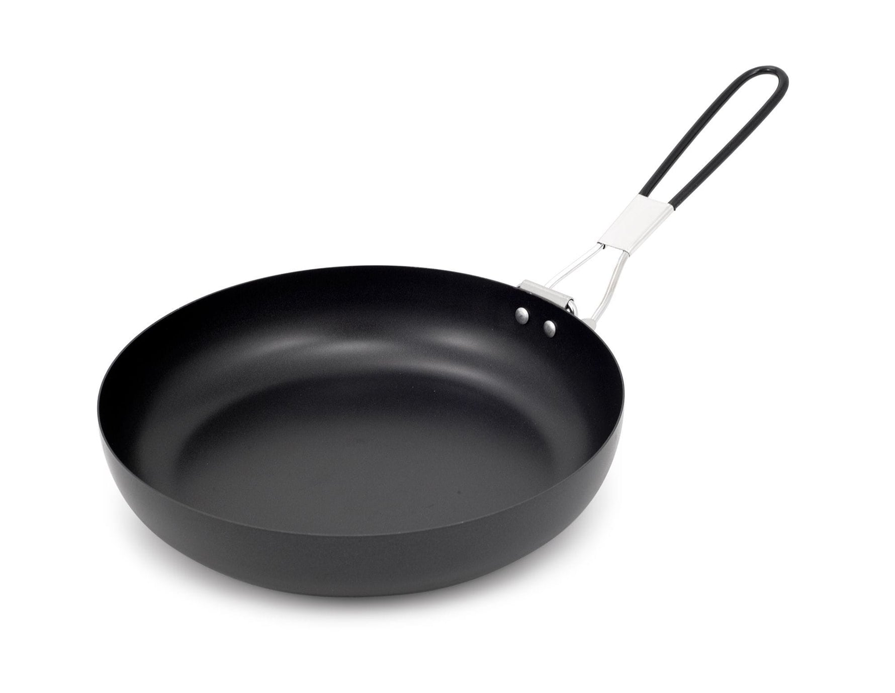 GSI Outdoors 8" Carbon Steel Frying Pan - Lightweight, Collapsible Handle For Camping & Backpacking