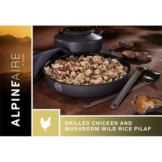 AlpineAire Grilled Chicken and Mushroom Wild Rice Pilaf