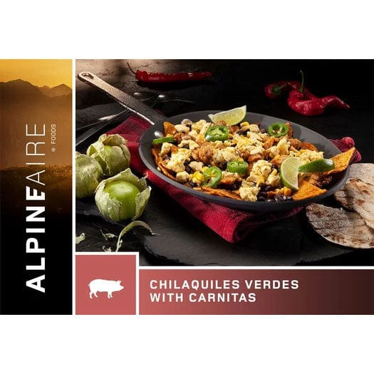 Load image into Gallery viewer, AlpineAire Chilaquiles Verdes with Carnitas
