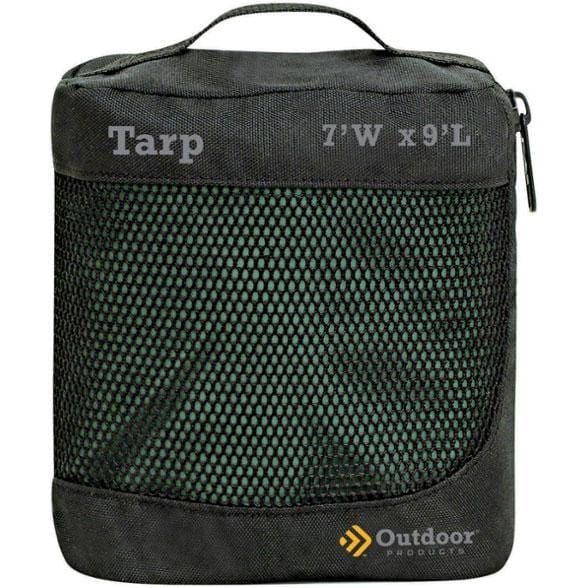 9x7 tarp Outdoor Products Tarp 7 x 9ft Forest Green