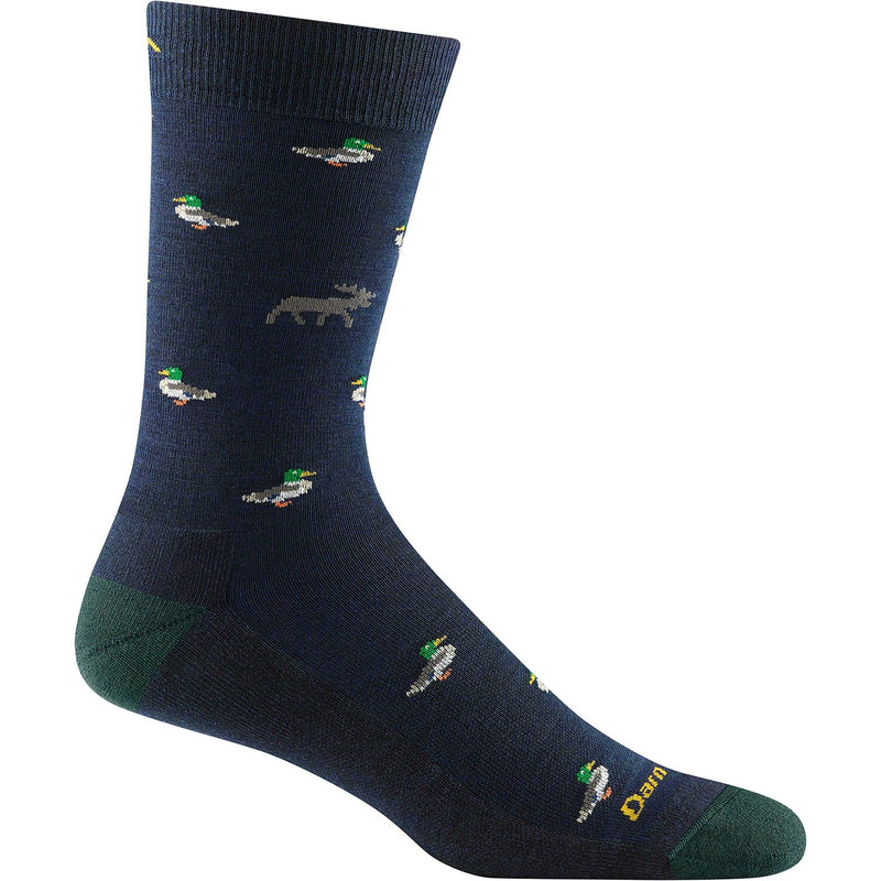 Load image into Gallery viewer, Darn Tough Duck Duck Moose Crew Lightweight with Cushion Men&#39;s Socks
