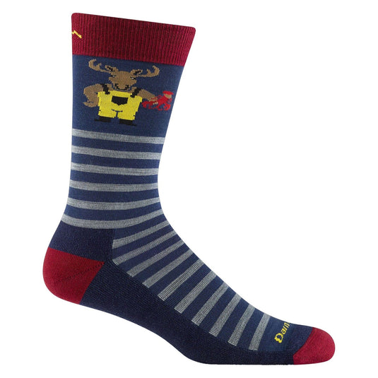 Darn Tough Men's Wild Life Crew Lightweight with Cushion Socks