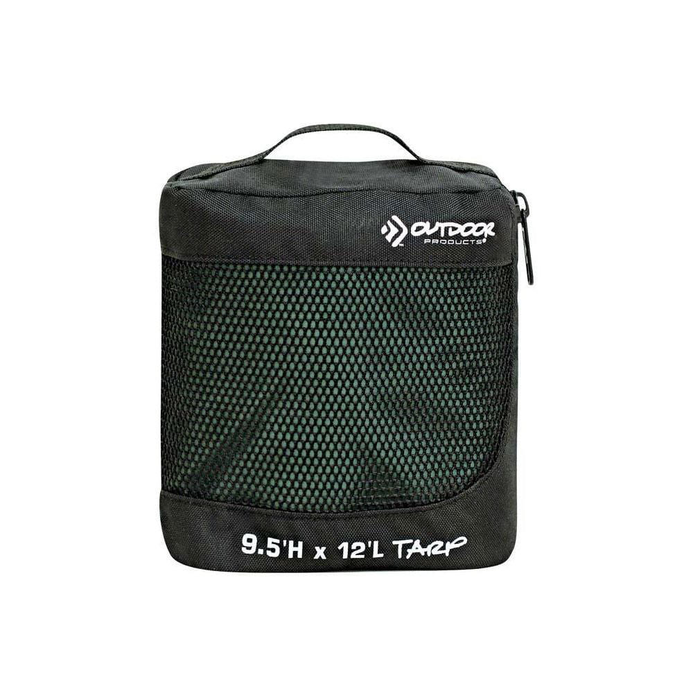 tarp pouch Outdoor Products Tarp 9.5 x 12ft Forest Green