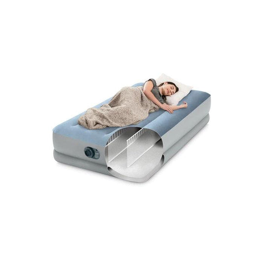 Intex Twin Raised Comfort Airbed with Fiber Tech