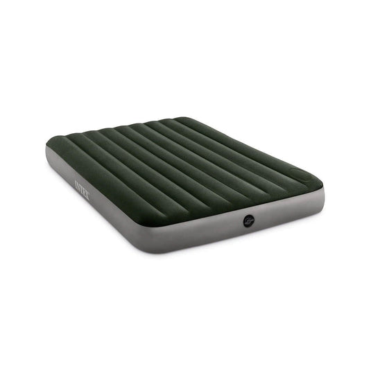Intex 10in Queen Dura-Beam Downy Airbed with Built-in Foot Pump