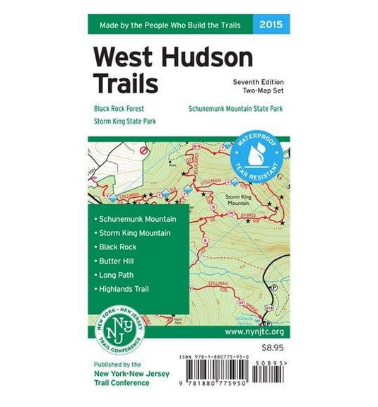 NYNJ Trail Conference Map - West Hudson Trails - NY