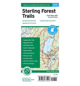 NYNJ Trail Conference Map - Sterling Forest Trails - NY