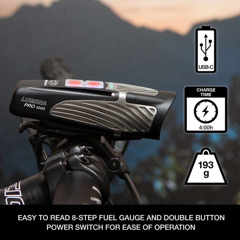 Load image into Gallery viewer, NiteRider Lumina Pro 1000 Cycling Front Light
