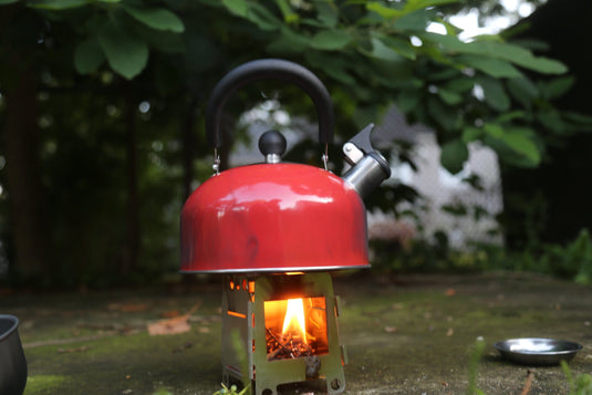 Portable Mini Wood Burning Survival Stove by QUICKSURVIVE