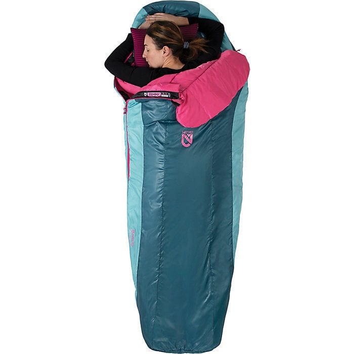Load image into Gallery viewer, Nemo Equipment Tempo Women&#39;s 35 Degree Sleeping Bag

