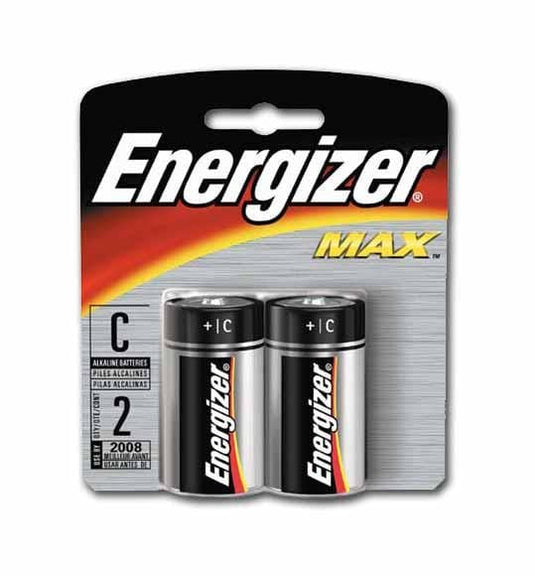 Energizer Max C Batteries 2 pk
