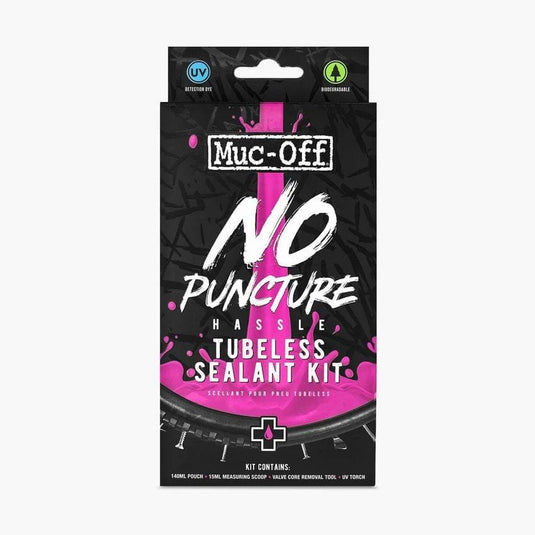 Muc-Off No Puncture Hassle Tubeless Tire Sealant Kit - 140ml Kit