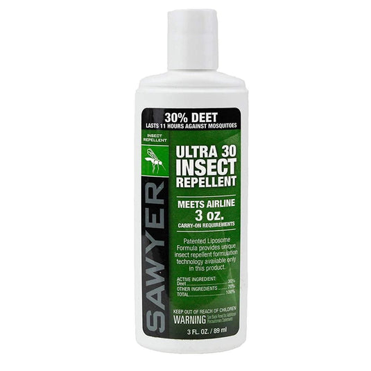Sawyer Premium Ultra 30 Deet  Repellent Lotion 3 oz.