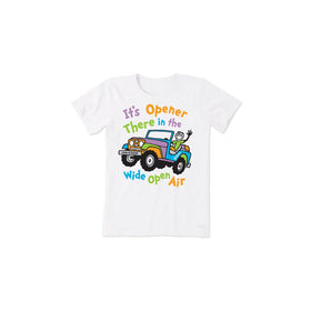 Life is good Women's Wide Open There ATV Short Sleeve T-Shirt