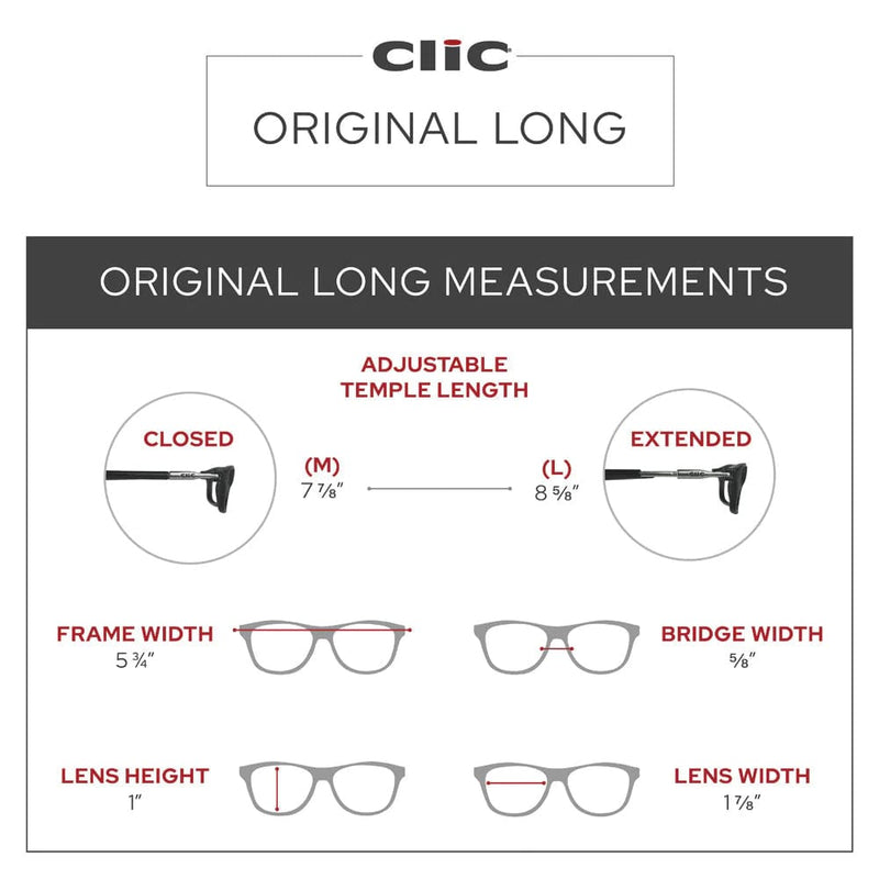 Load image into Gallery viewer, Clic Readers Long Glasses
