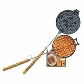 Rome Chuckwagon Waffle Iron - Cast Iron