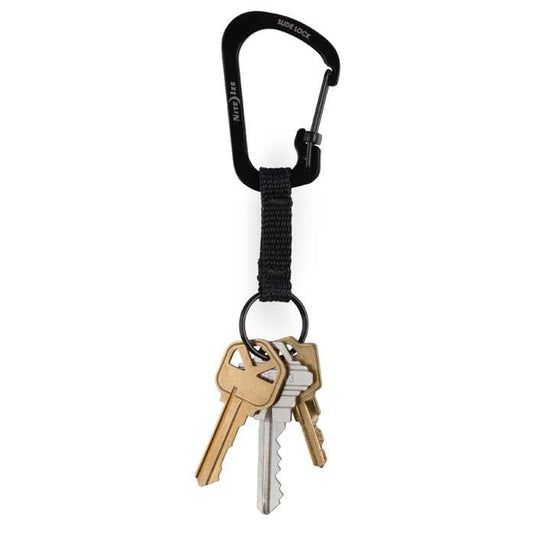 Nite Ize SlideLock Key Ring, Aluminum